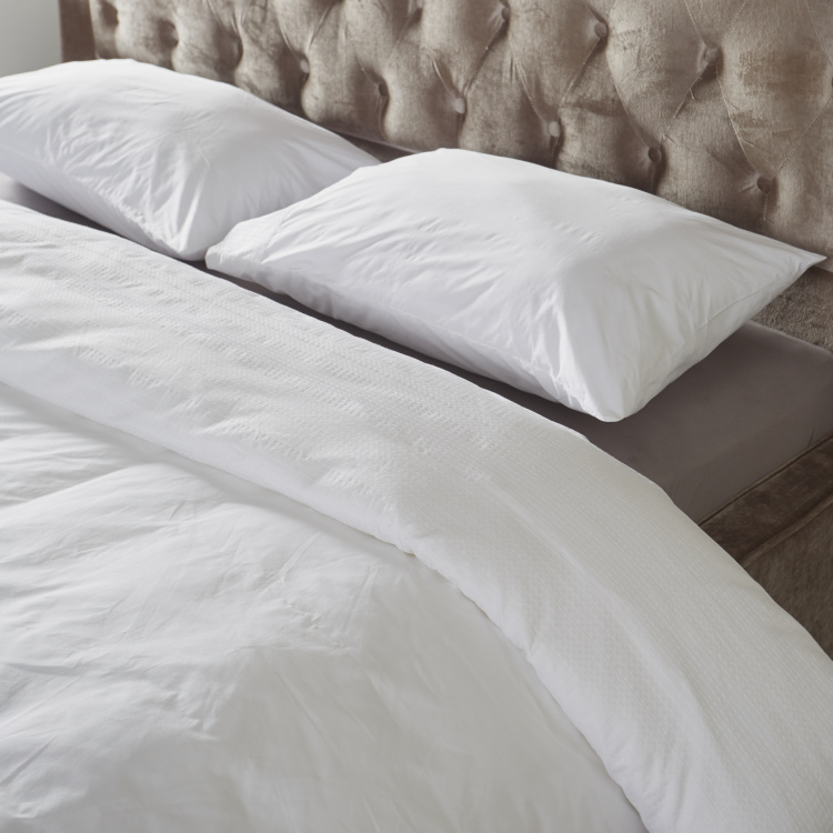 Active King Quilted Duvet White Cotton