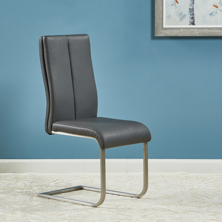 Parlin Faux Leather Dining Chair