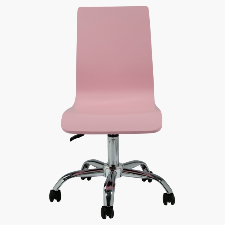 Madison Desk Chair Pink Wood