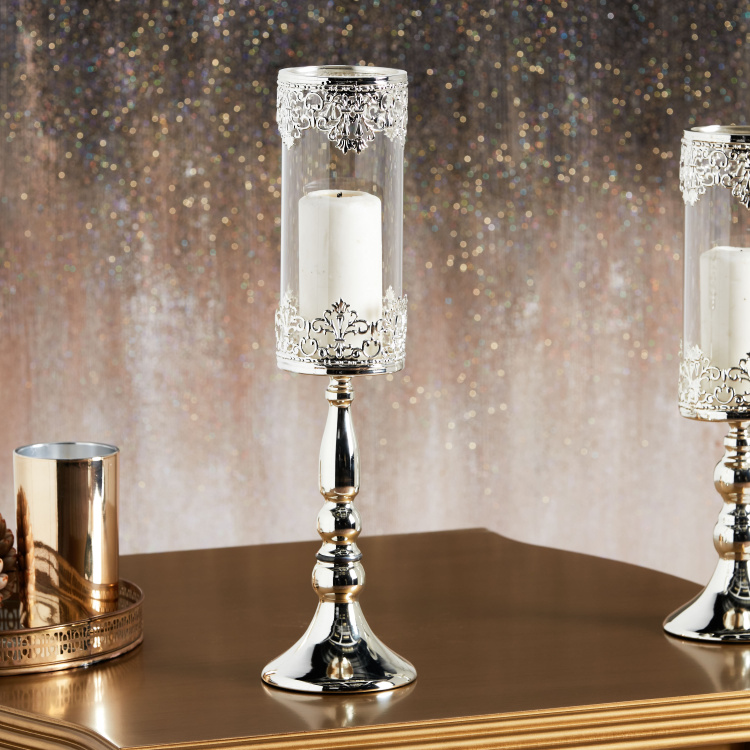 Selecta Mirrored Candle Holder, Mirrored Candle Holder