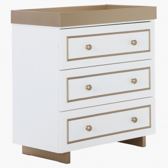 Little Twinkle S Nursery 3 Drawer Chest Of Drawers White