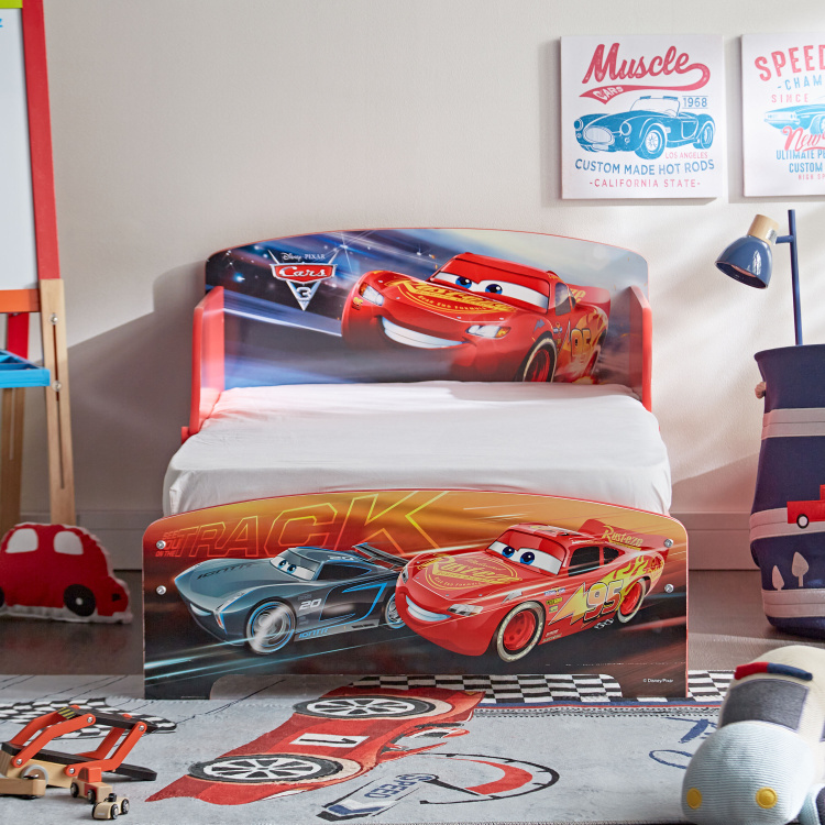 Disney Cars Toddler Bed 70x140 Cm Multicolour Mdf