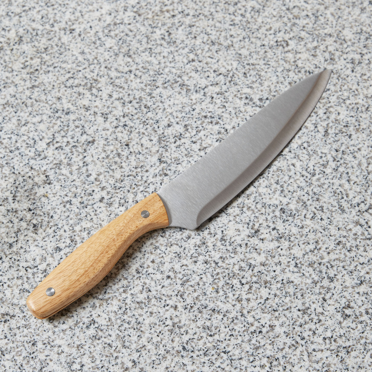 Naturelle Chef's Knife with Wooden Handle