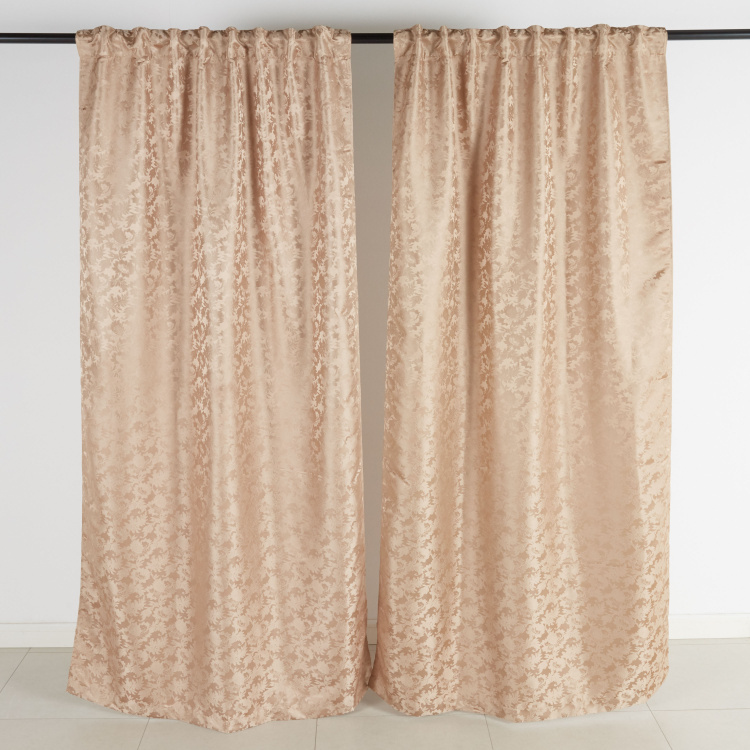 Piece Printed Lined Curtain Set, Cascade Shower Curtain Set