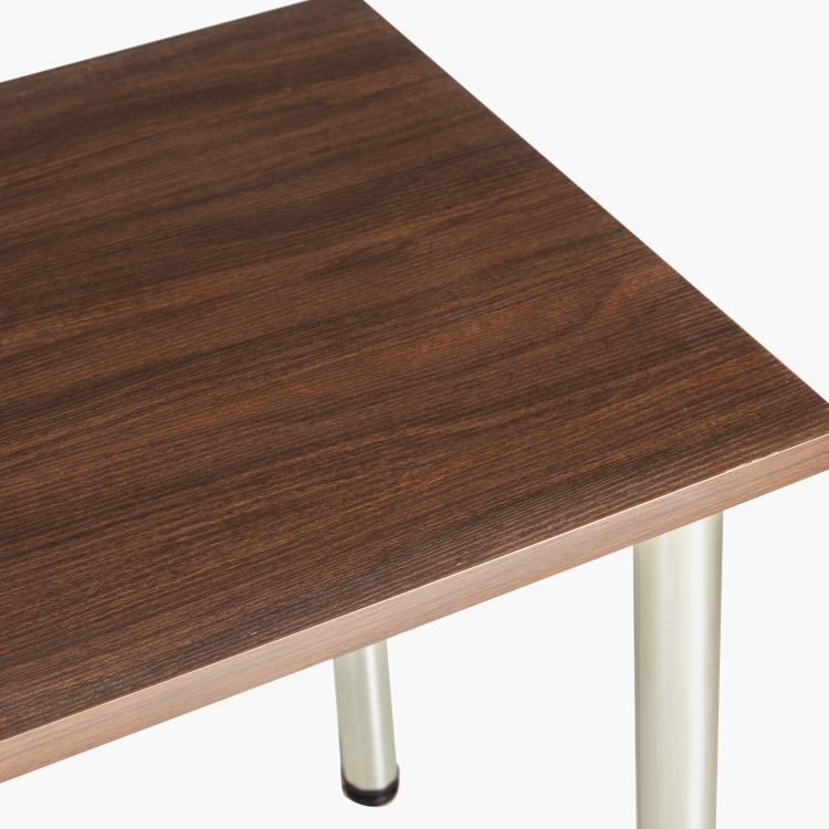سطح طاولة علوي مستطيل الشكل تشكيلة وحدات المكتب ماي داسك بني