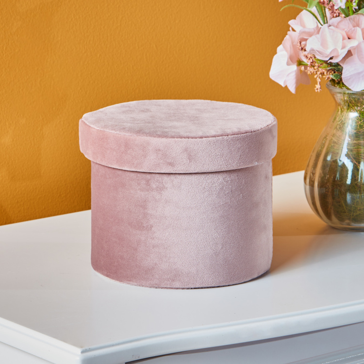 round storage boxes with lids