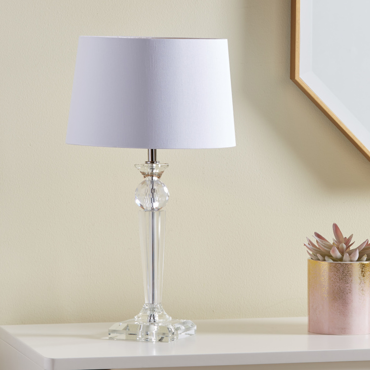 Match Fiducia Crystal Table Lamp Base, How To Mix And Match Table Lamps