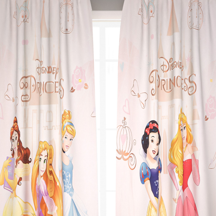 Disney Princess 2 Piece Curtain, Princess Shower Curtain Set