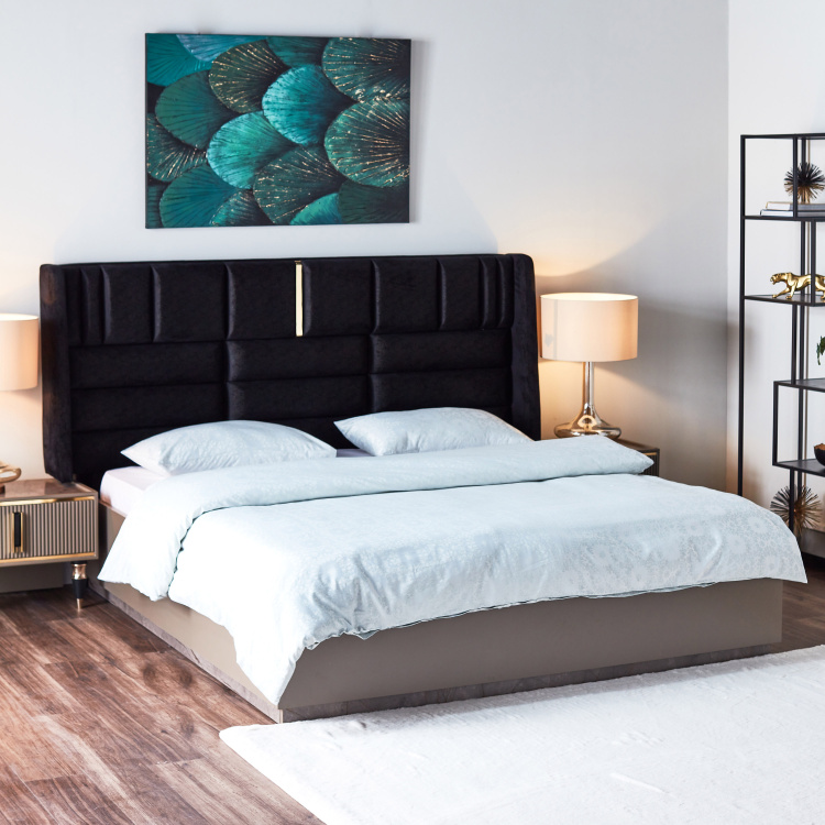 Onyx 6 Piece King Bedroom Set, Handy Living Bed Frame King Size