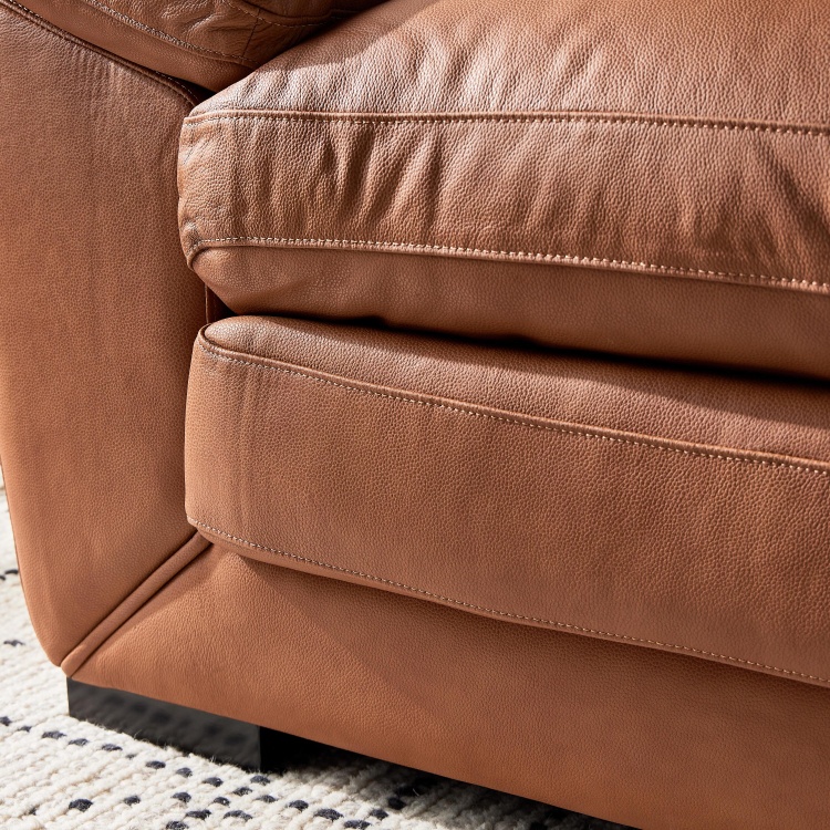 Da Vinchi 3 Seater Leather Sofa, Da Vinci Leather Sofa