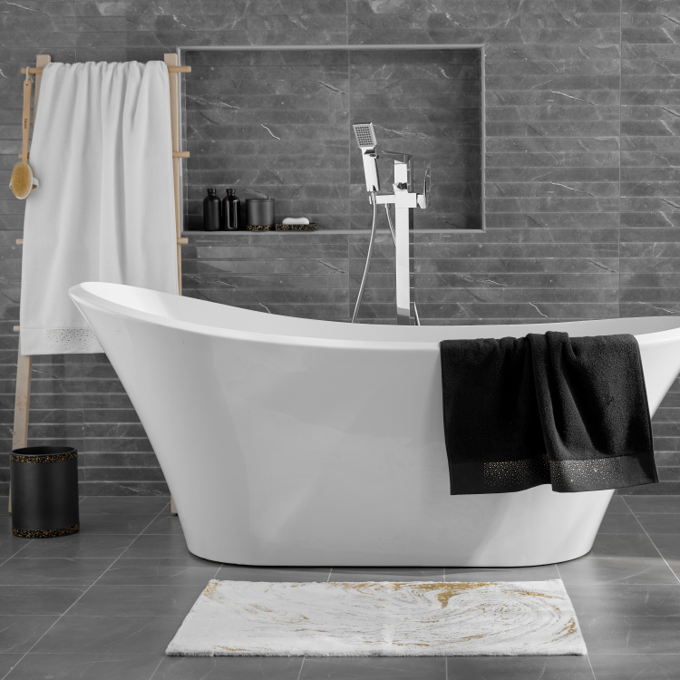 Inspire Me Home Decor Bath Towel 70x140 Cm Centre Oman - Inspire Me Home Decor Bathrooms