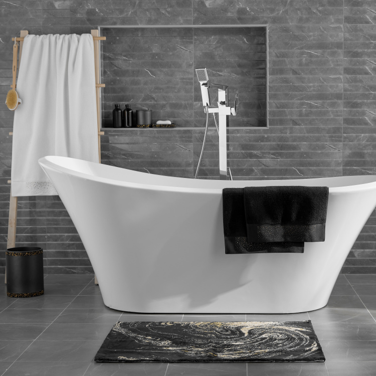 Inspire Me Home Decor 2 Piece Guest Towel Set 40x60 Cm Centre Qatar - Inspire Me Home Decor Bathroom Design